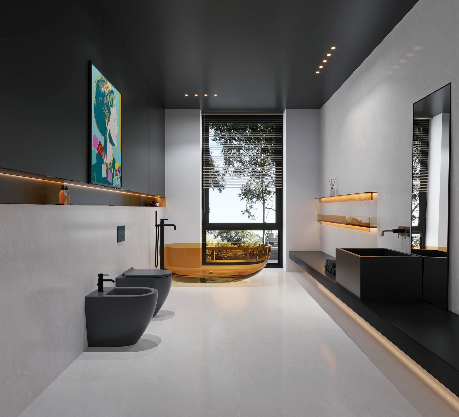 藍(lán)山灰效果圖